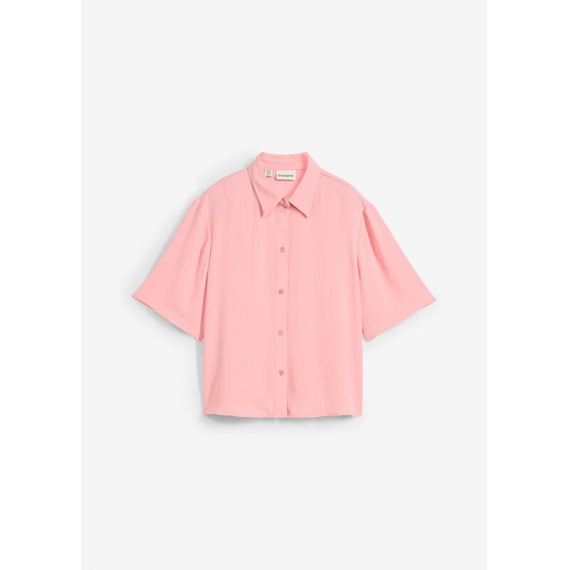 bonprix Blúzka boxy, farba ružová 62471459