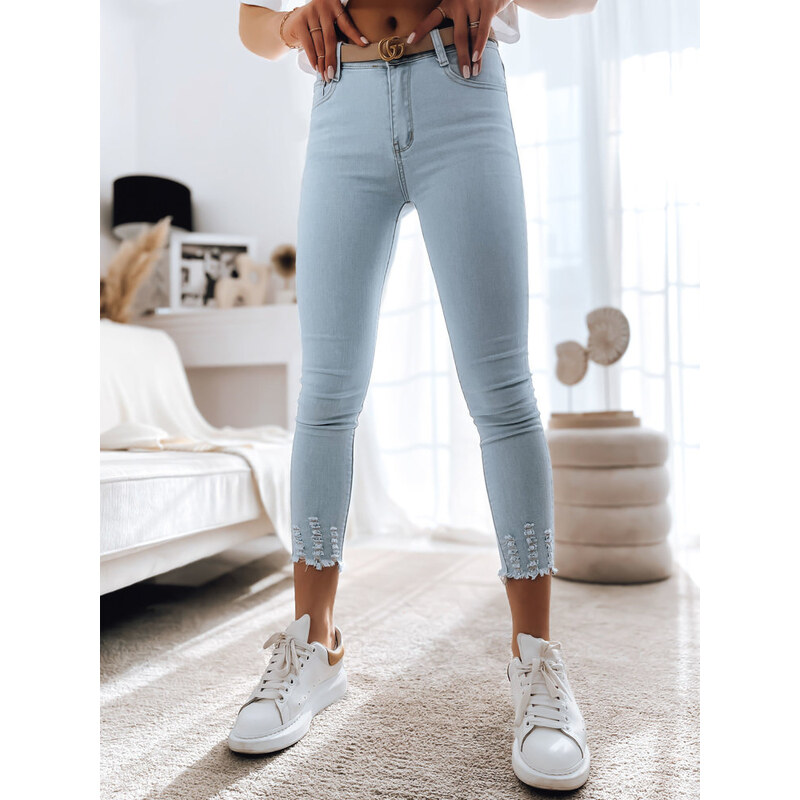 BASIC Svetlomodré dámske nohavice MIGELI UY1365 39515185