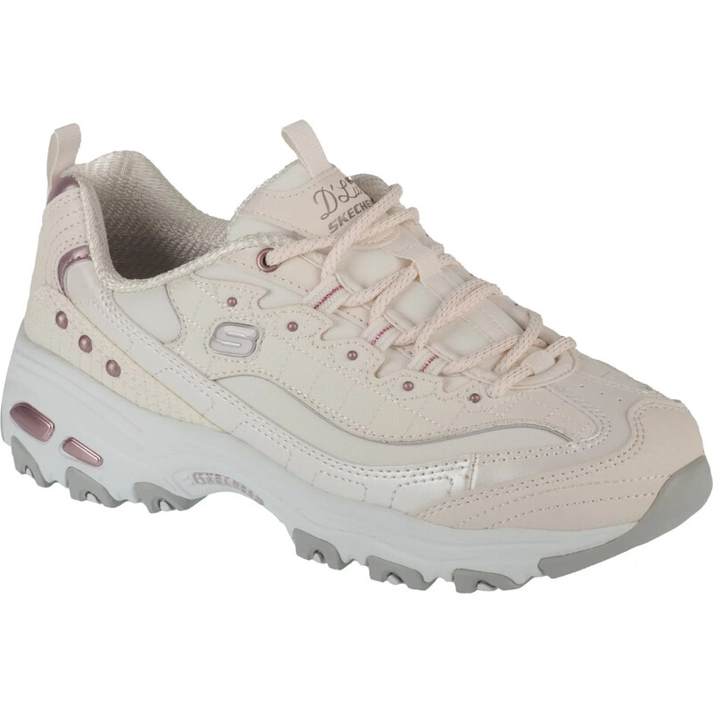 Smotanové dámske tenisky Skechers DLites Ladies Night 149267-WLV 62516781