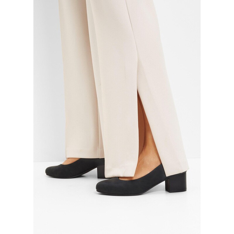 bonprix Lodičky s vystuženou podrážkou, farba čierna 62471094