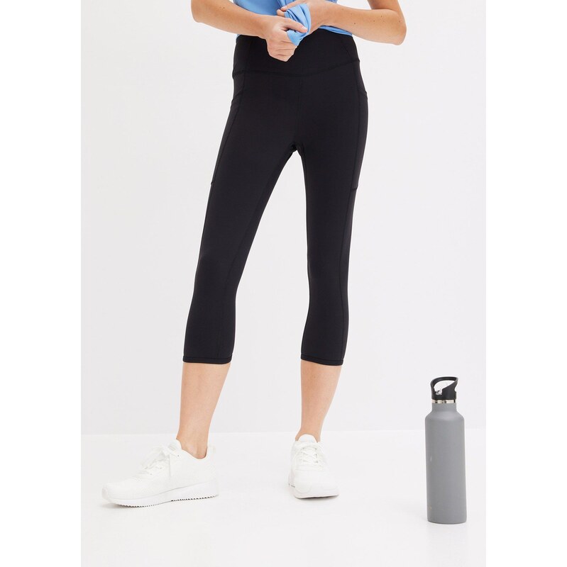 bonprix Športové legíny, komfortné, s vreckom na mobil, rýchlo schnúce 62471570