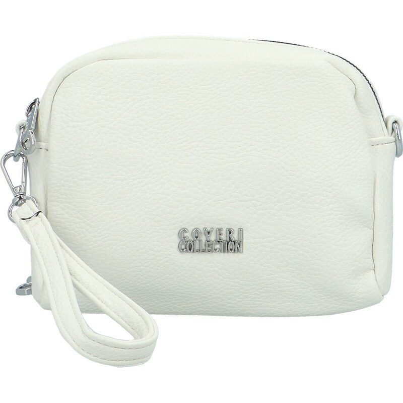 Coveri World Dámska mini crossbody kabelka biela - Coveri Cary biela 62482310