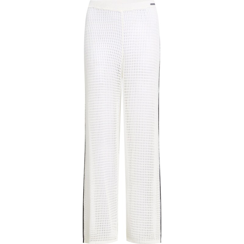 Karl Lagerfeld Nohavice krémová / čierna 62477571