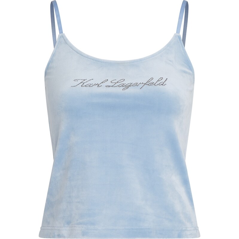 Karl Lagerfeld Top svetlomodrá / strieborná 62477603