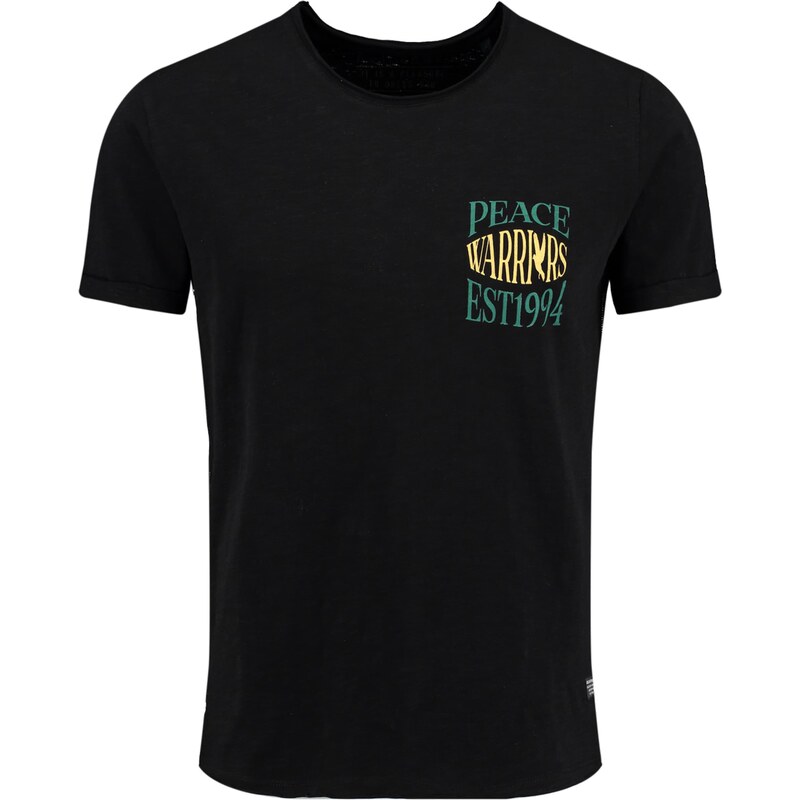 Key Largo Tričko Peace žltá / nefritová / čierna 62477666