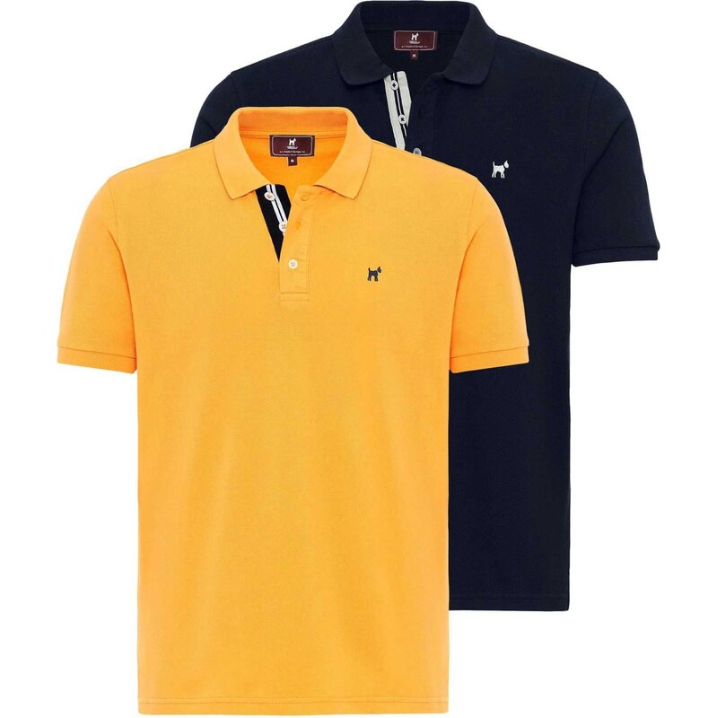 Williot Tričko modrá / oranžová 65645786