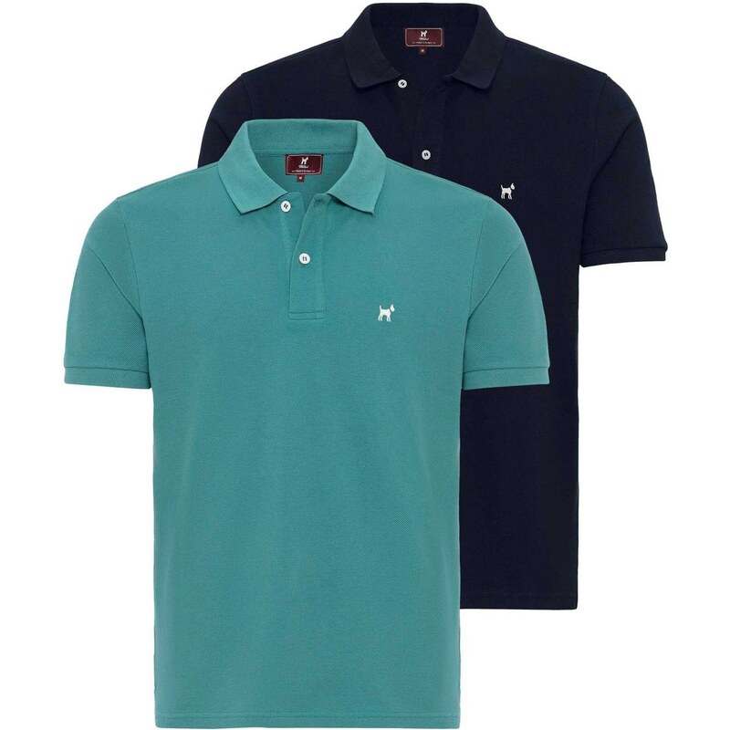 Williot Tričko tmavomodrá / petrolejová 65645793