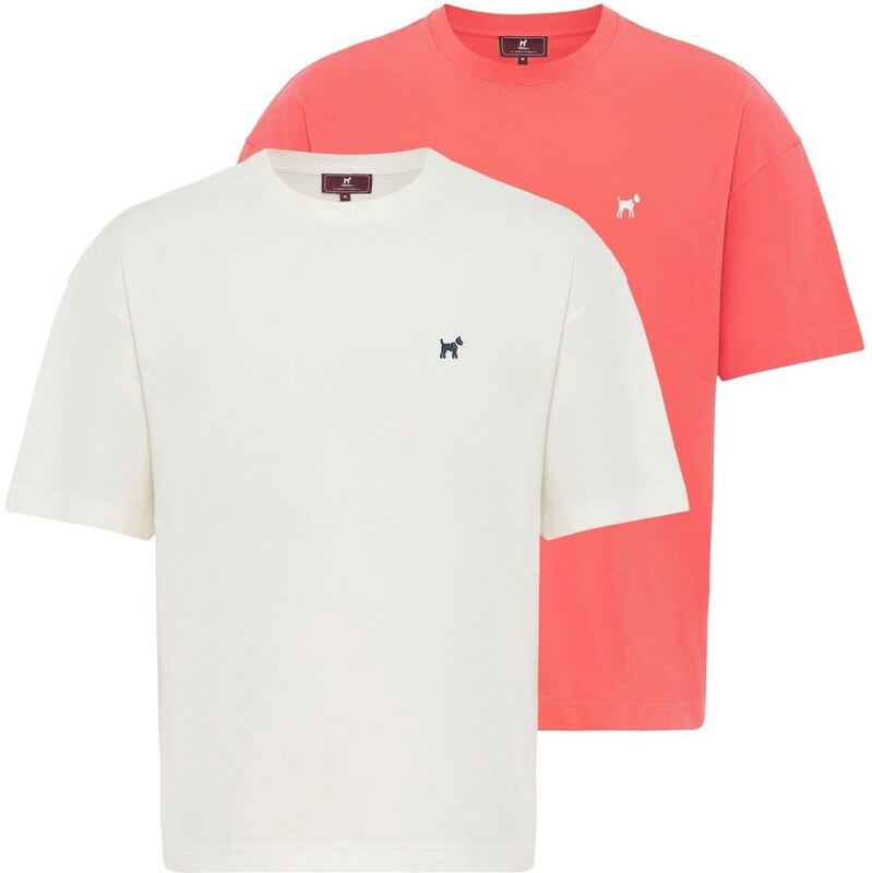 Williot Tričko lososová / biela 63158061