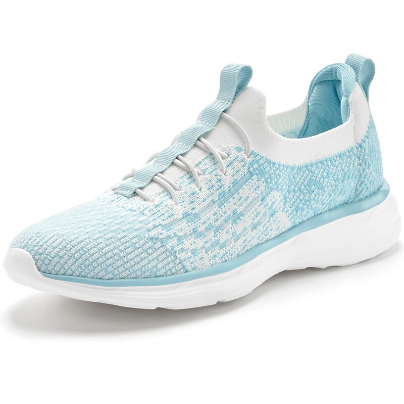 LASCANA Slip-on obuv svetlomodrá / biela 62530228