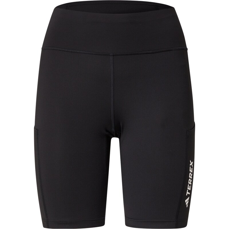 ADIDAS TERREX Outdoorové nohavice čierna / biela 62478243