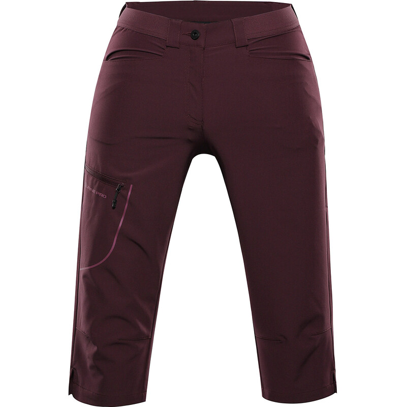 ALPINE PRO - WEDERA 2 DÁMSKE SOFTSHELLOVÉ CAPRI NOHAVICE 62482331