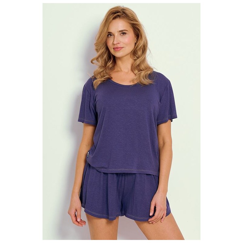 Taro Dámske pyžamo Serenity modré 62334545