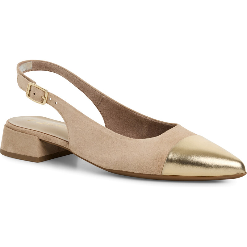 Tamaris Elegantné poltopánky s otvorenou pätou 62511007