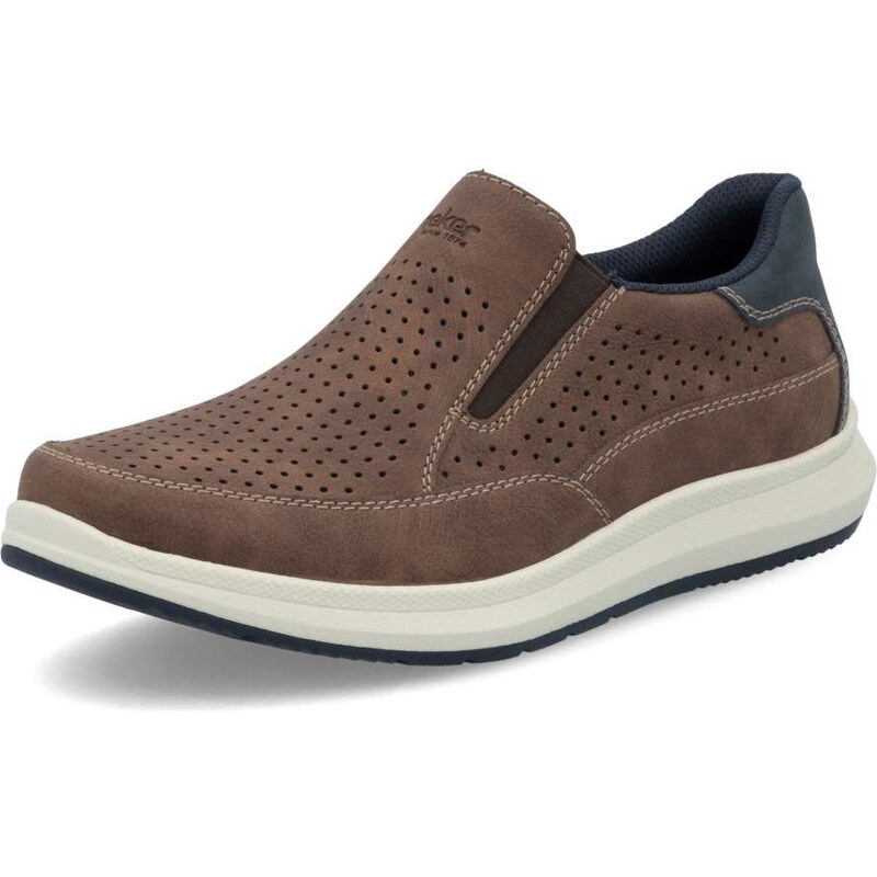 Pánske mokasíny RIEKER 16952-24 hnedá S6 62514625