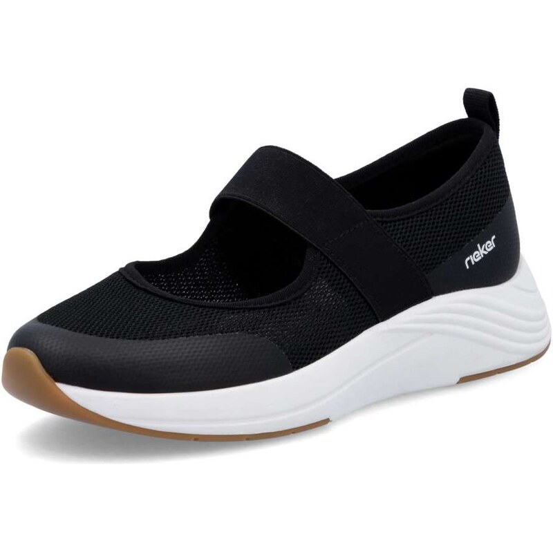 Dámske baleríny RIEKER N8551-00 čierna S5 62514632
