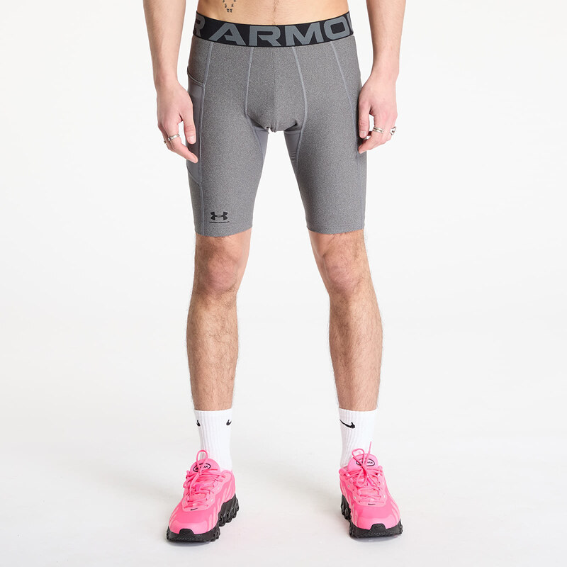 Šortky Under Armour Hg Armour Long Shorts Carbon Heather/ Black M 50135041