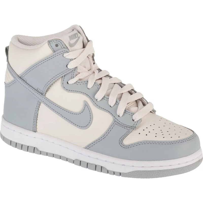 Smotanovo-sivé dámske členkové tenisky Nike Dunk High Bg DB2179-009 62516734