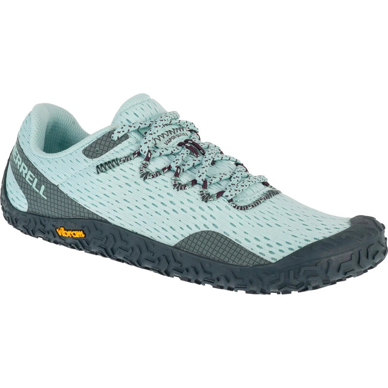Svetlomodré dámske športové barefoot topánky Merrell Vapor Glove 6 62516736