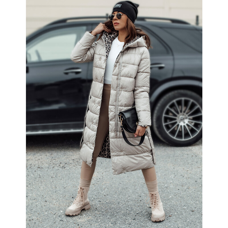 BASIC Dámska smotanová obojstranná bunda VELVETTI TY4653 58168200