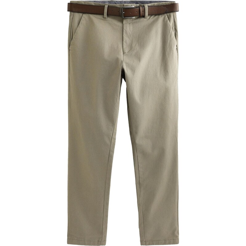 Next Chino nohavice tmavobéžová 62519269