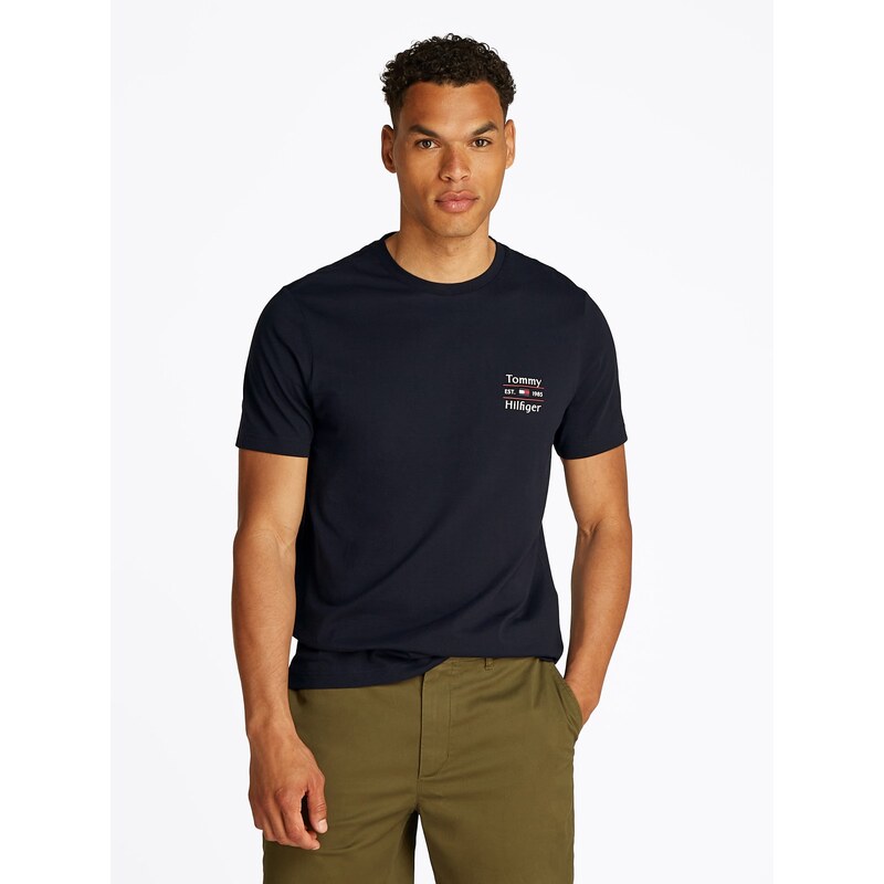 Tommy Hilfiger Stack Tee BLU 62516838