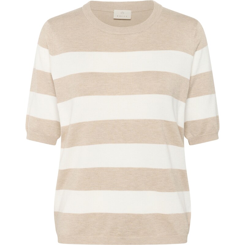 Kaffe Sveter KA Lizza kapučíno / biela 62519489