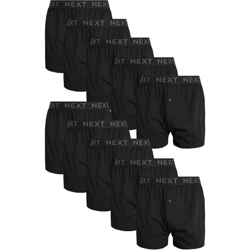 Next Boxerky sivá / čierna 62519597