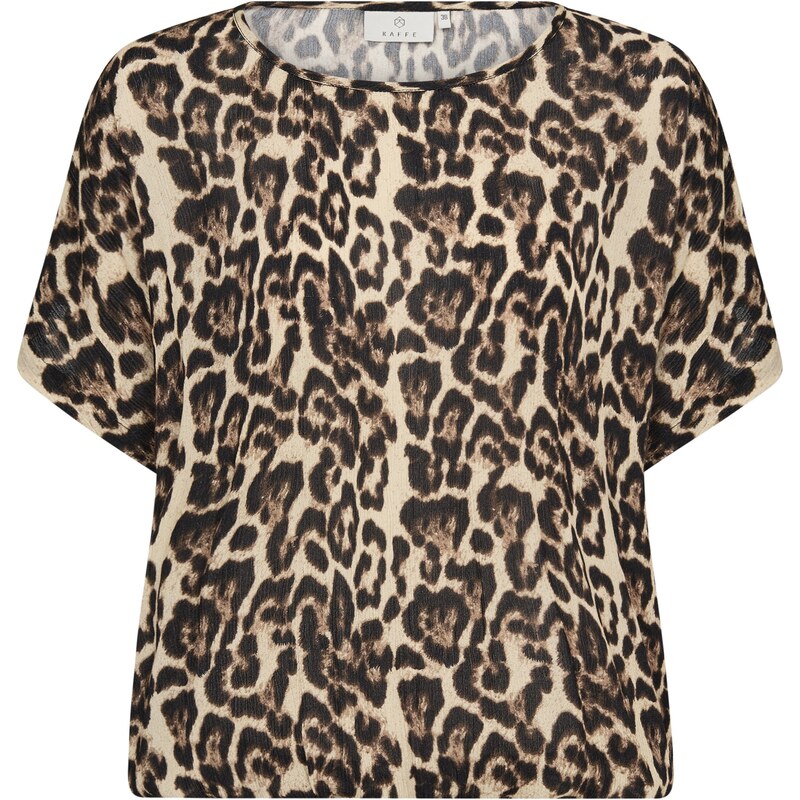 Kaffe Blúzka Amber béžová / hnedá / mokka 62519720
