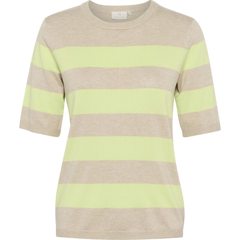 Kaffe Sveter Lizza béžová melírovaná / jablková 62519775