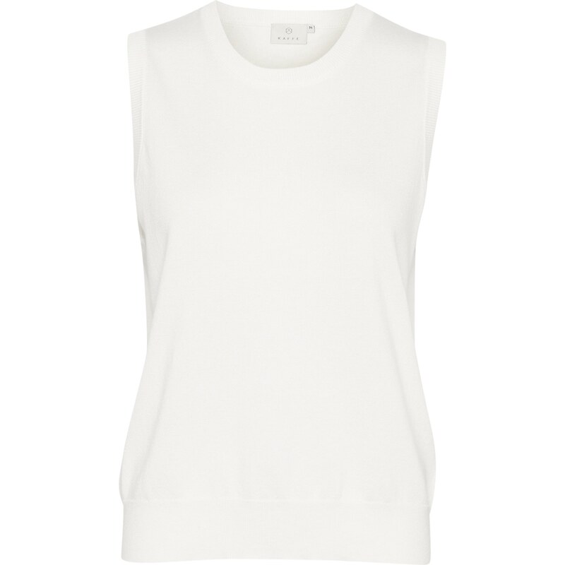 Kaffe Vyšívaný top Lizza biela 62519766
