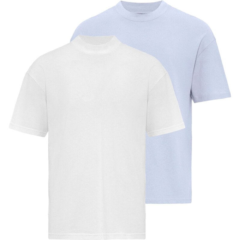 Antioch Tričko svetlomodrá / biela 63157949