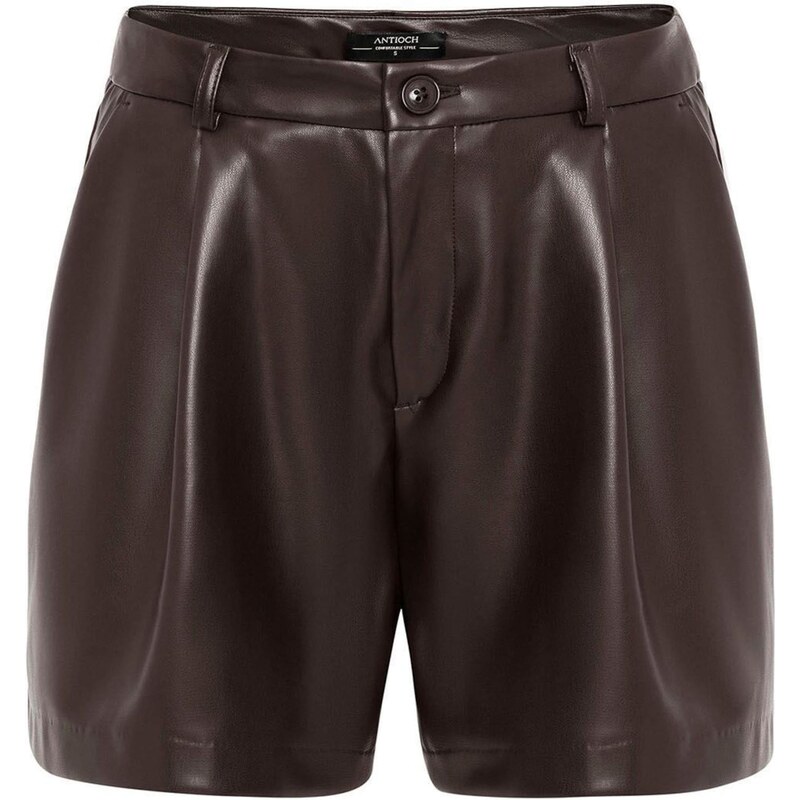 Antioch Plisované nohavice hnedá 65676925