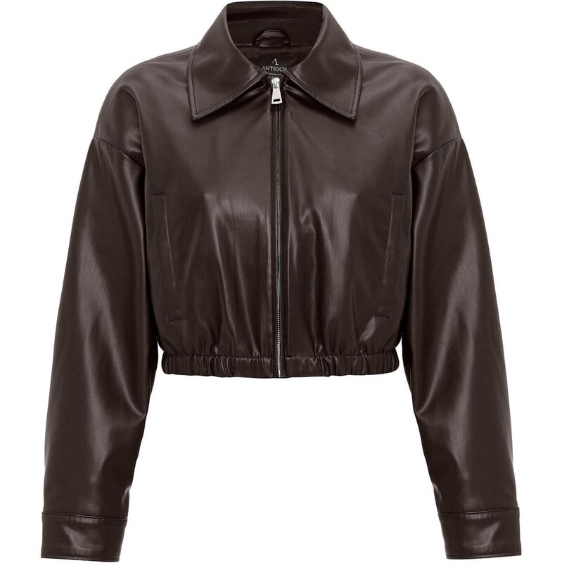 Antioch Prechodná bunda hnedá 63158073