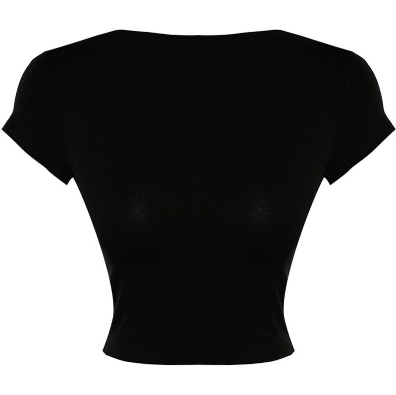 Trendyol Tričko čierna 62829536