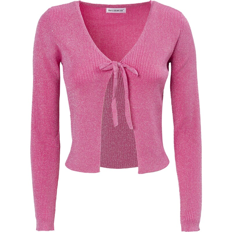 Influencer Kardigán ružová 63152789