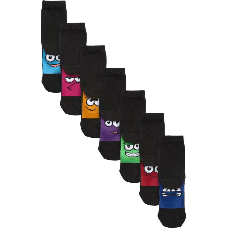 Next Ponožky antracitová / zmiešané farby 62519889