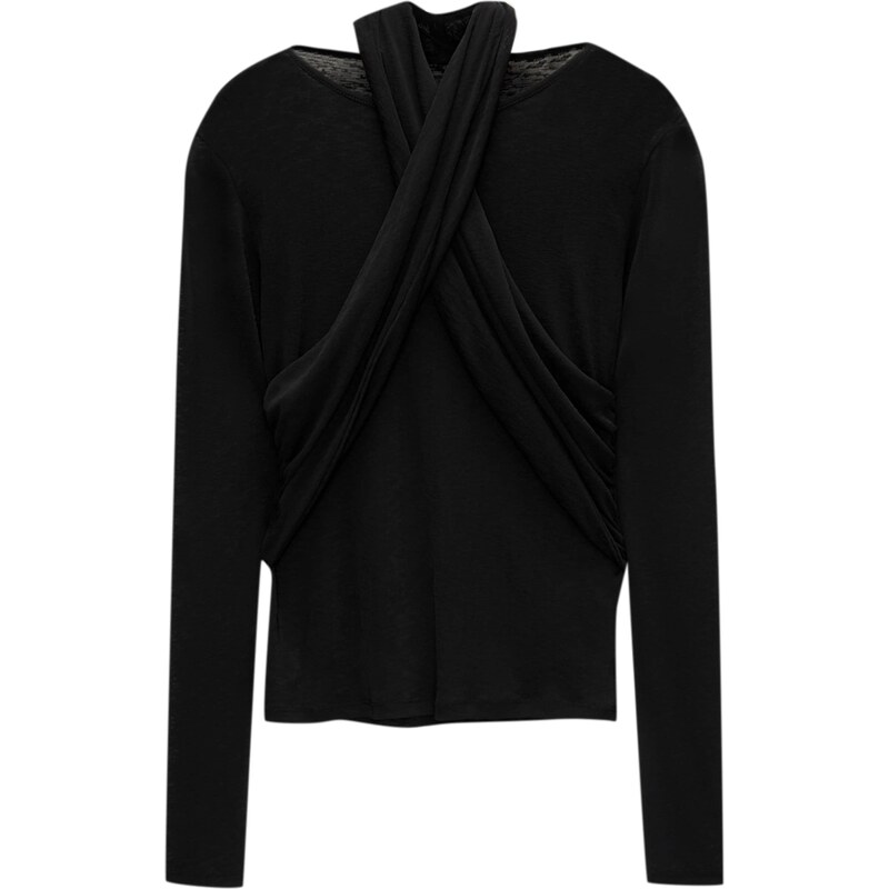 Pull&Bear Tričko čierna 63157937