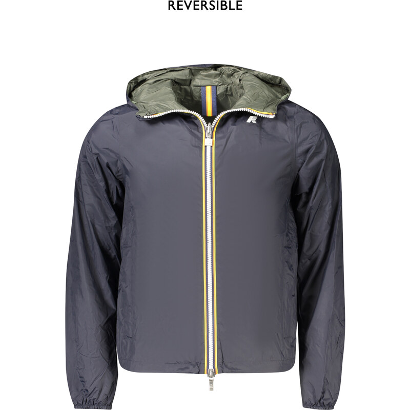 Pánska športová bunda K-WAY modrá 64702888