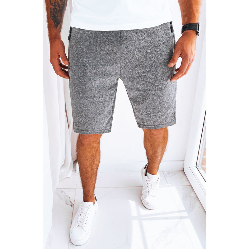 BASIC Tmavosivé pohodlné šortky SX2269 42191186