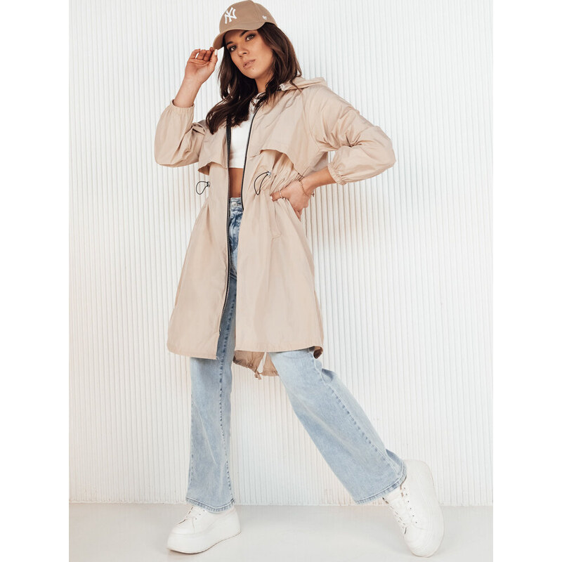BASIC Béžová parka WOLINA TY4155 49903903