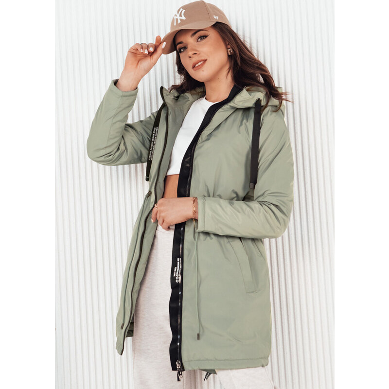 BASIC Zelená parka VERCHA TY4262 49925885