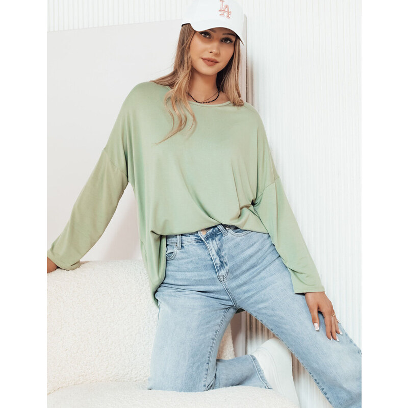 BASIC Zelené oversize tričko BAFINA RY2455 49925882