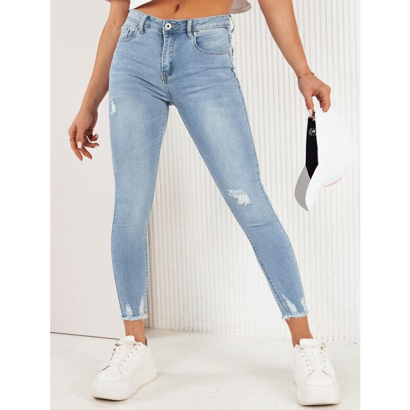 BASIC Svetlomodré skinny džínsy AURAN UY1982 49950966