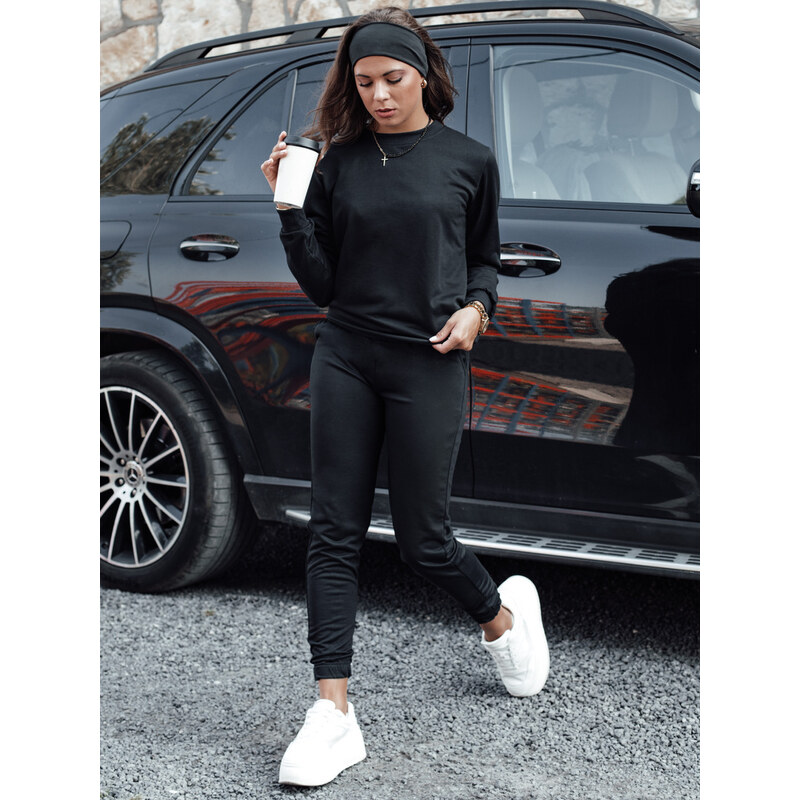 BASIC Čierna dámska tepláková súprava MILIAN AY1108 57275358