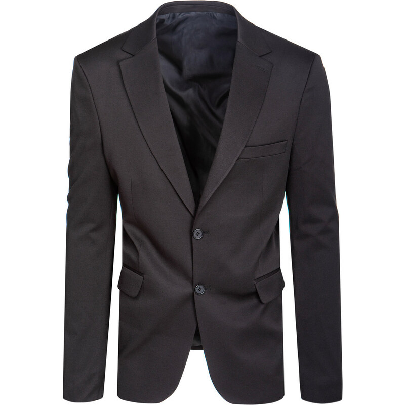 BASIC Čierne pánske sako MX0629 58446549
