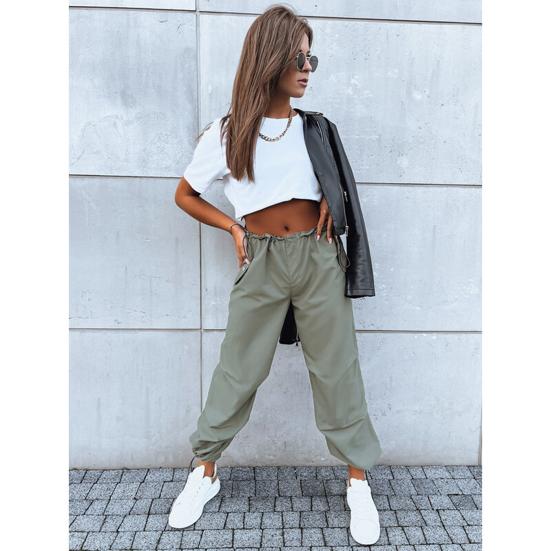 BASIC Khaki cargo nohavice DENWER UY1665 45763786