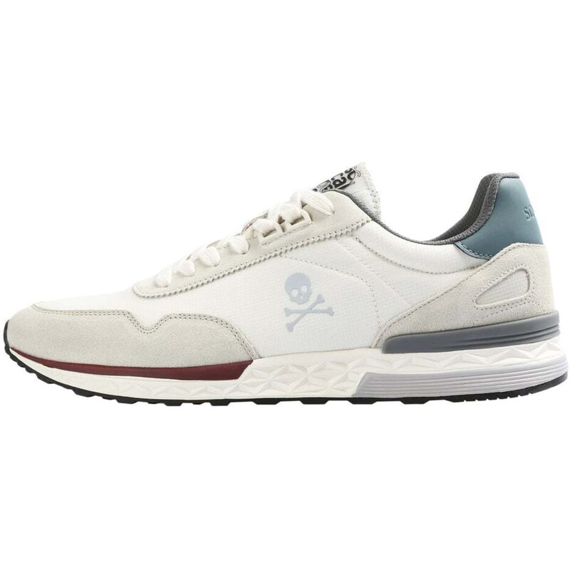 Scalpers Nízke tenisky Harry svetlosivá / tmavozelená / šedobiela 62530053