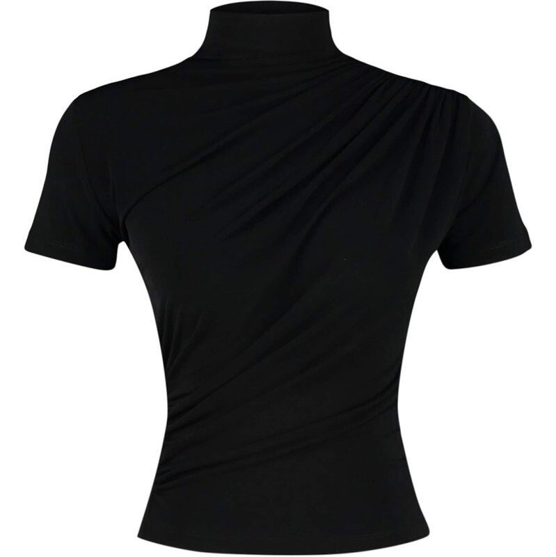 Trendyol Tričko čierna 62829534