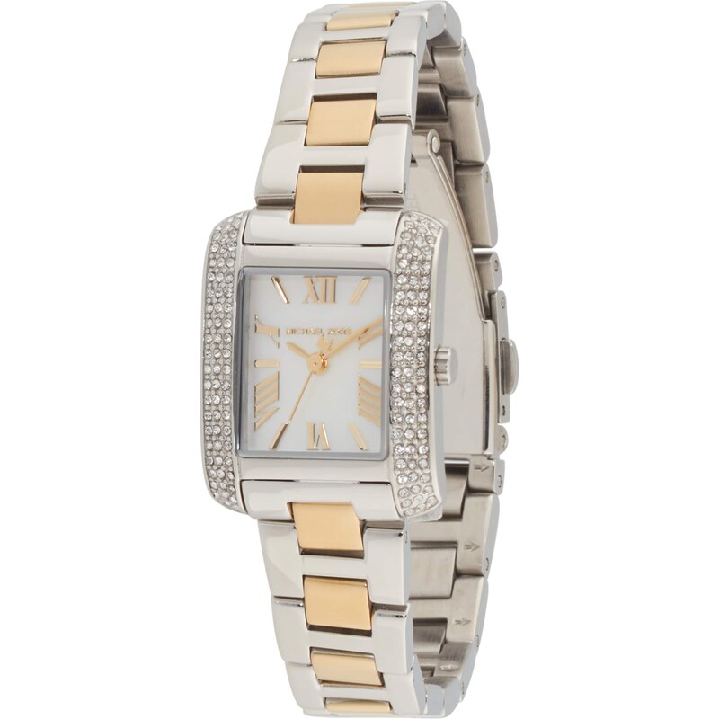 MICHAEL Michael Kors Analógové hodinky EMERY zlatá / strieborná 62530608