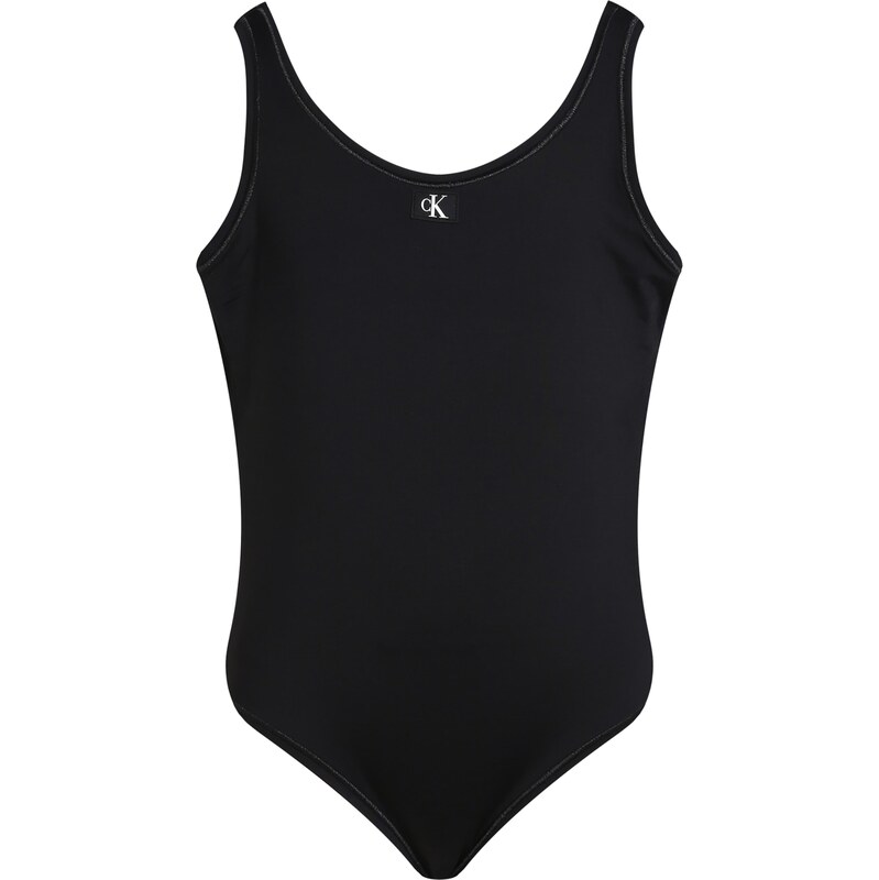 Calvin Klein Swimwear Jednodielne plavky čierna / biela 62530356